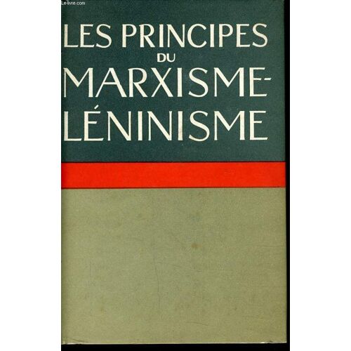 Les Principes Du Marxisme Leninisme Manuel