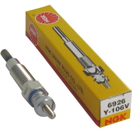 Bougie D'allumage De Préchauffage Ngk Y-106v Adaptable Pour Engins De Manutention Bobcat, Kubota, Melroe Et Sperry New-Holland