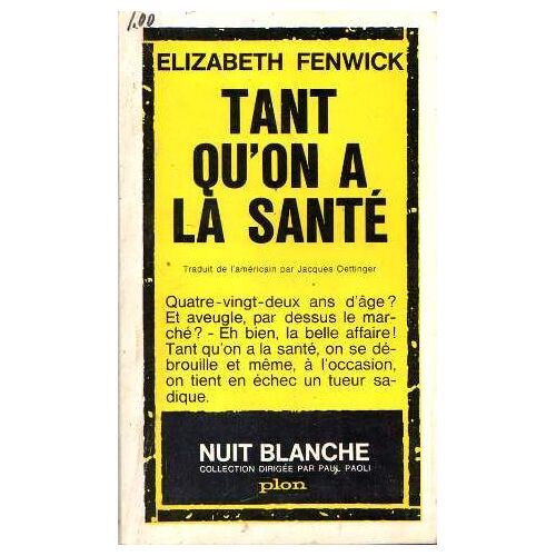 Tant Qu'on A La Santé