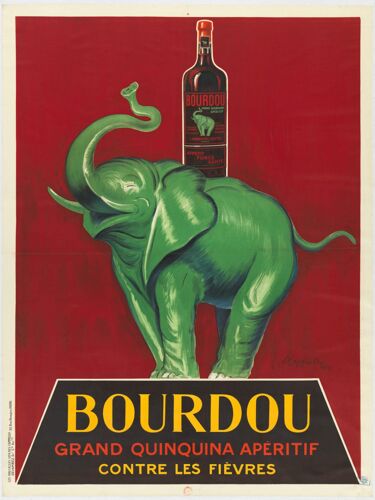Affiche Bourdou Apéritif