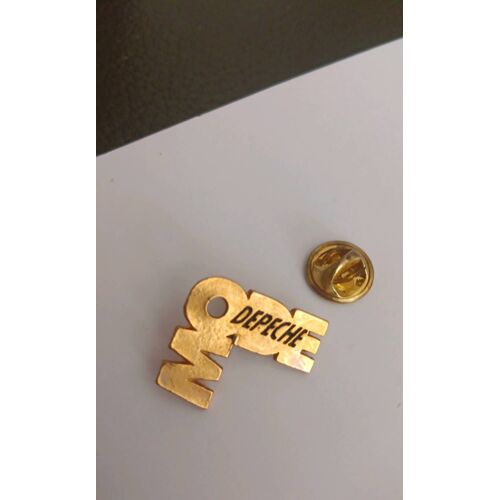 Pin's Depeche Mode Musique Groupe Rock Doré Alexis Lahellec Paris Rare Ref 2212b