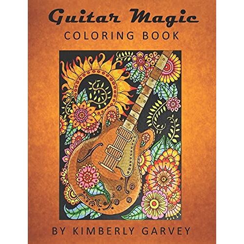 Guitar Magic Coloring Book