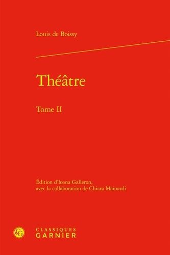 Théatre, Tome Ii