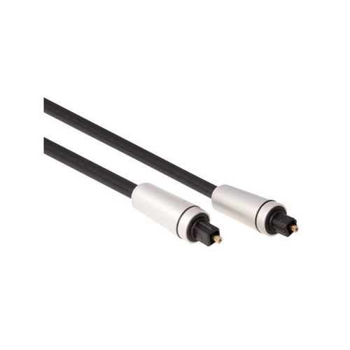 C,ble optique - connecteur toslink vers connecteur toslink / professionnel / 1.50 m / m-m / doré