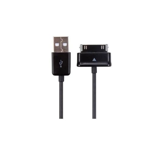 C,ble usb 2.0 vers connecteur à 30 broches pour samsung® galaxy tab - noir - 1 m