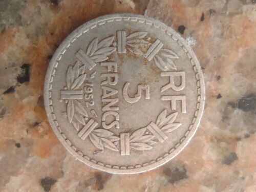 Une Pièce De 5 Francs 1952