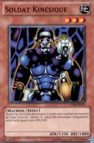 Tu06-Fr013 - Soldat Kinésique - Yu Gi Oh! - Français - C