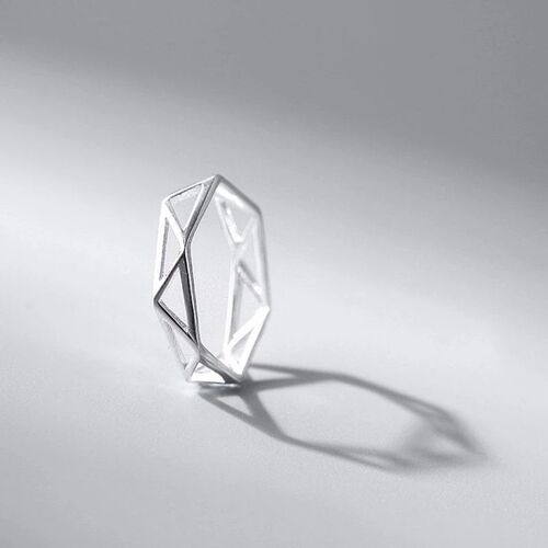 Xiyanike ¿ Bague Ouverte En Argent Pour Femme, Bijou De Fête Vintage, Étoile Géométrique, Argent Thaïlandais, Cadeaux, Nouvelle Collection 2021