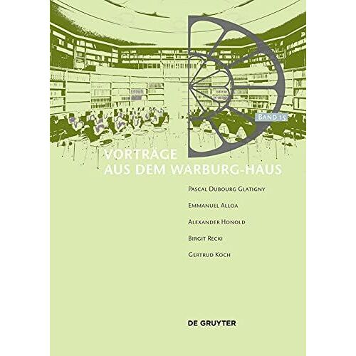 Vorträge Aus Dem Warburg-Haus