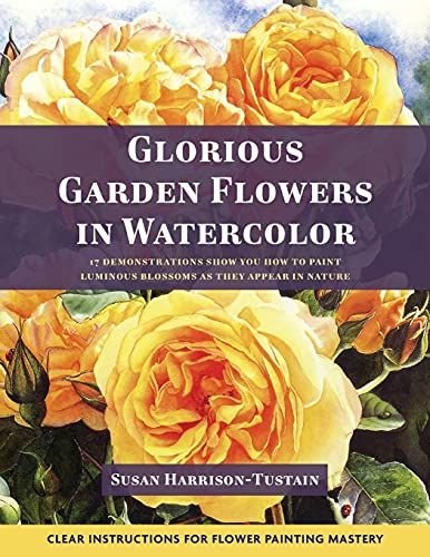 Glorious Garden Flowers In Watercolor