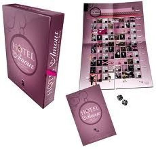 Jeu Coquin "Hôtel D'amour" Idée Pour Cadeau Saint Valentin, Anniversaire Coquin Sexy