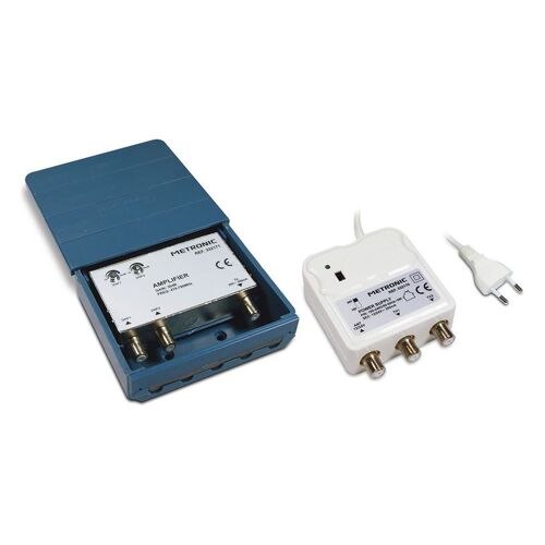 Amplificateur TV METRONIC Amplificateur coupleur d'ext./2 entrées