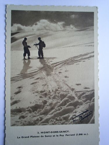Carte Postale Du Puy De Sancy