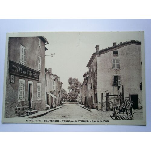 Carte Postale De Tours Sur Meymont