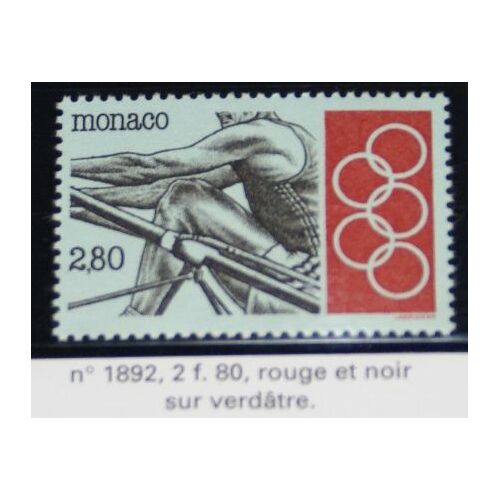 Timbre Monaco Neuf N 1892 2f80
