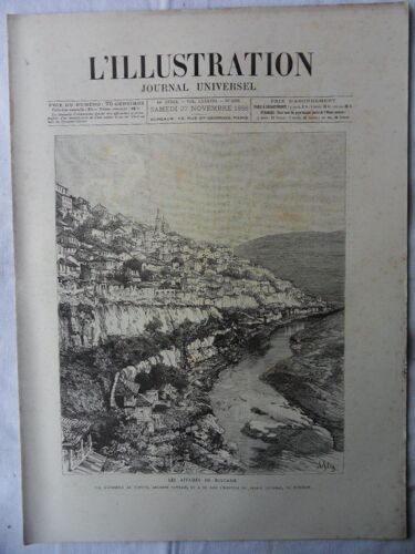 Hebdomadaire L Illustration N°2283 Du 27 11 1886