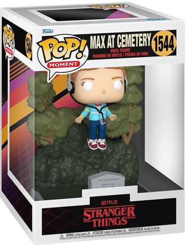 Figurine Funko Pop - Stranger Things N°1544 - Max Au Cimetière - Moment (73714)