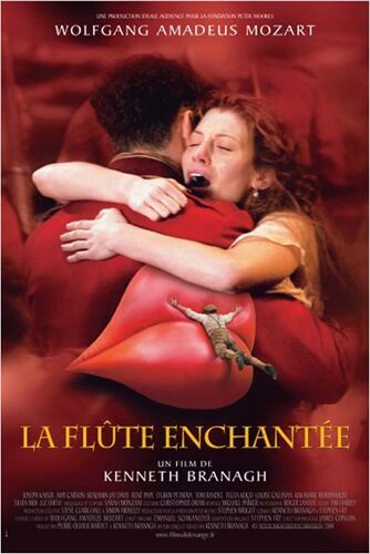 La Flûte Enchantée (The Magic Flute) - Véritable Affiche De Cinéma - Format 120x160 - De Kenneth Branagh Avec Joseph Kaiser, Amy Carson,  Benjamin Jay Davis- Année 2006