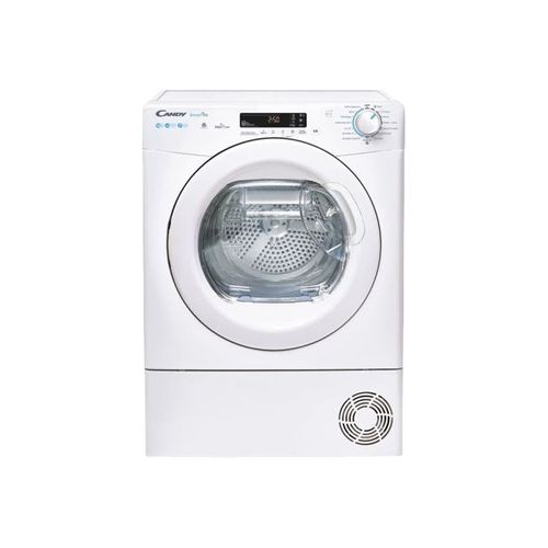 Sèche-linge Candy SMART Pro CSOE H10A2DE-47 - WiFi - 59.6x58.5x85 cm (lxpxh) - chargement frontal - blanc