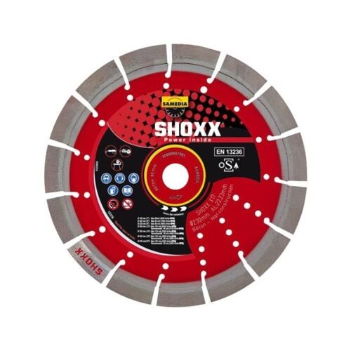 Disque diamant shoxx 17 diam.230 mm hauteur diamantee 17 mm