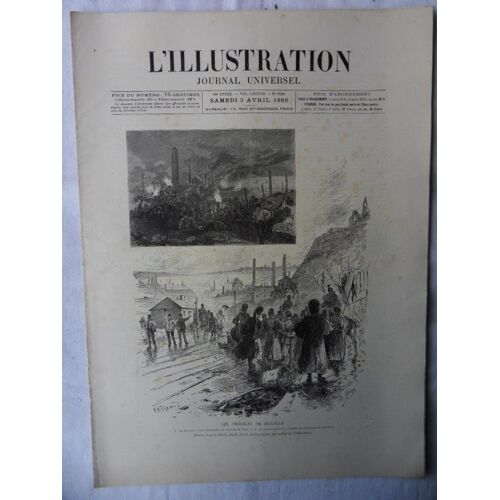 Hebdomadaire L Illustration N°2249 Du 03 04 1886