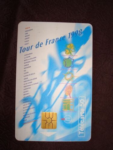 Telecarte Tour De France 1998