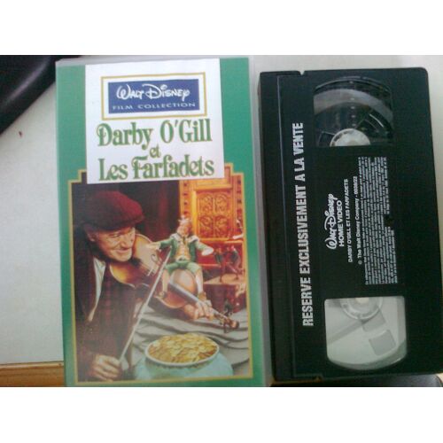 Cassette Vidéo Vhs - Darby O'Gill Et Les Farfadets - Albert Sharpe