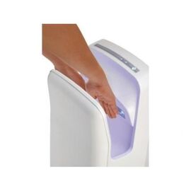 Sèche-mains vertical automatique 800W blanc - 10739