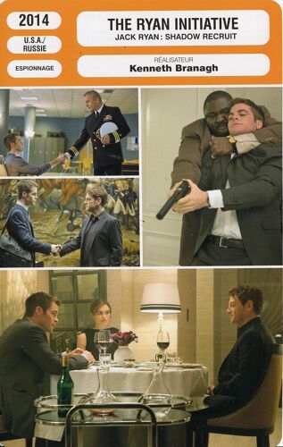 Fiche Monsieur Cinema The Ryan Initiative