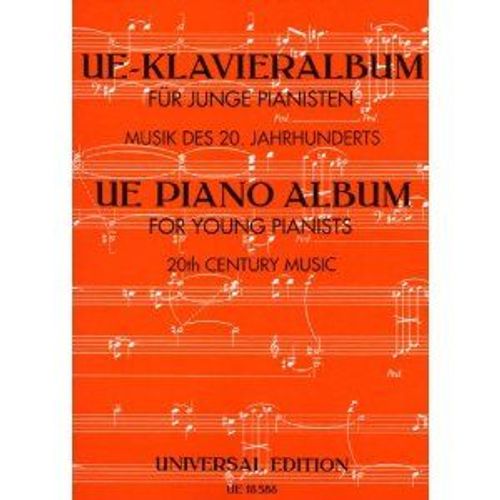 Ue Piano Album For Young Pianists 20th Century Music