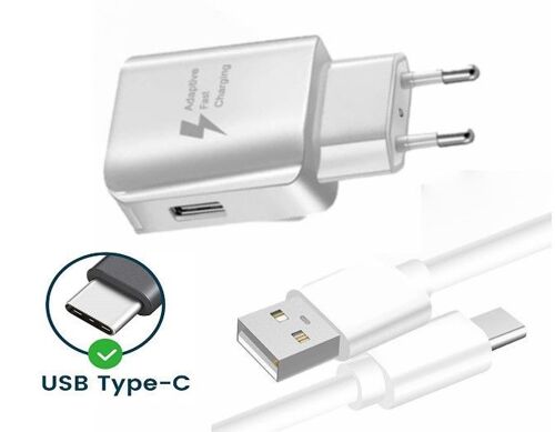 Pack Chargeur + Câble pour Samsung Galaxy A20e Fast Charger Ultra-puissant et rapide NOUVELLE GENERATION 3A avec CABLE USB-Type C