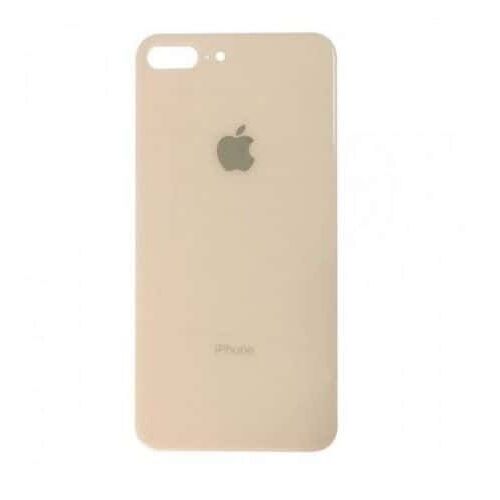Vitre Arriere Iphone 8 Plus - Or - Adhesif Inclus