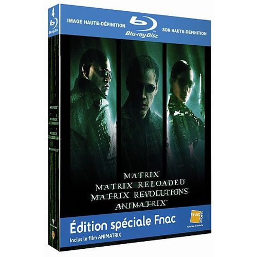 Matrix Trilogie + Animatrix (Édition Spéciale Fnac 4 Blu Ray)