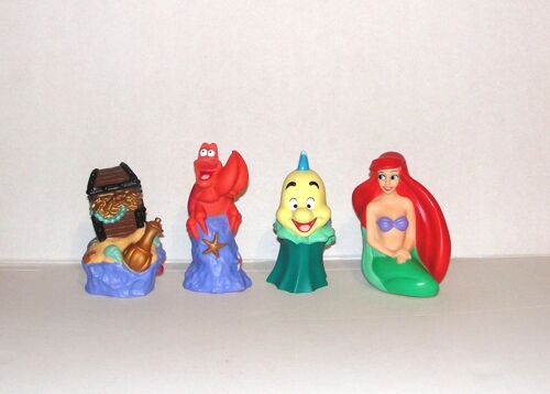 La Petite Sirene Disney Lot De 4 Pouet Pouet Sifflet