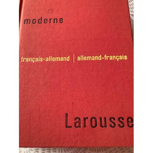Dictionnaire Français Allemand 