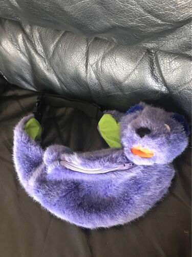 Doudou Peluche Chat Violet Banane Ikea Vintage