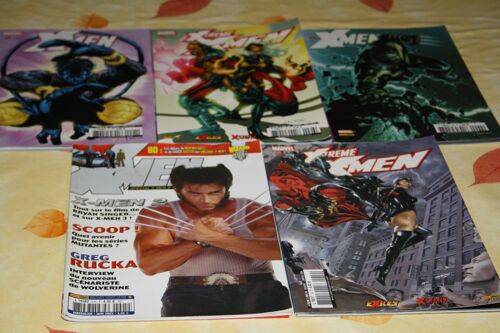 Lot De 5 Bd D'x Men