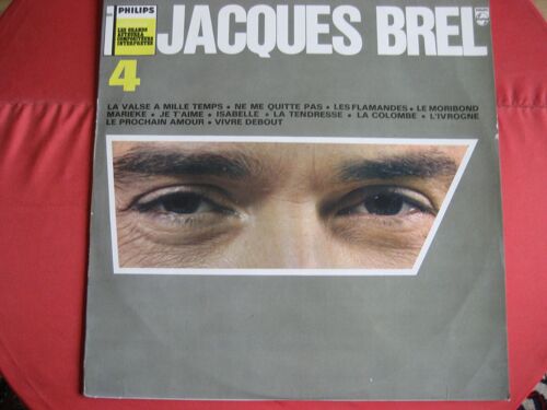 Vol. 4  -  Jacques  Brel   ;    Dir :  Francois Raubert  Et Son Orchestre