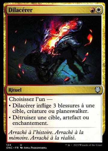 Dilacérer - Magic - Commander Tous Phyrexians - U - 124