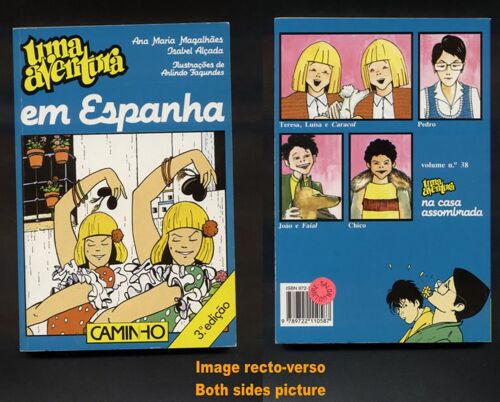 Livre Book Livro Uma Aventura Em Espanha 3ème Édition N° 37 Ouvrage En Portugais 1999 Caminho