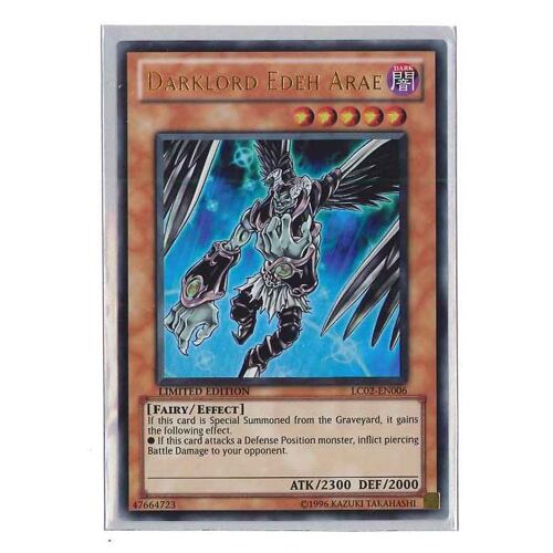 Carte Yu-Gi-Oh - Darklord Edeh Arae - Legendary Collection 2 - Ultra Rare 1ere Edition Lc02-En006