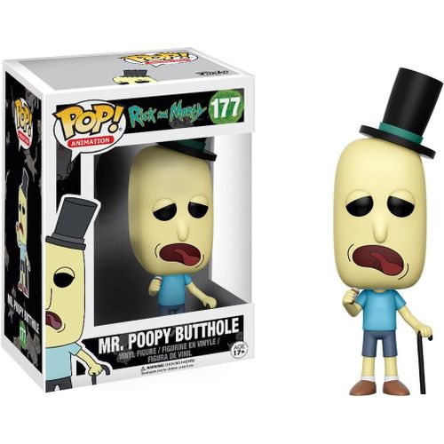 Rick & Morty - 12442 - Figurines Pop! Vinyle - Mr. Poopy Butthole