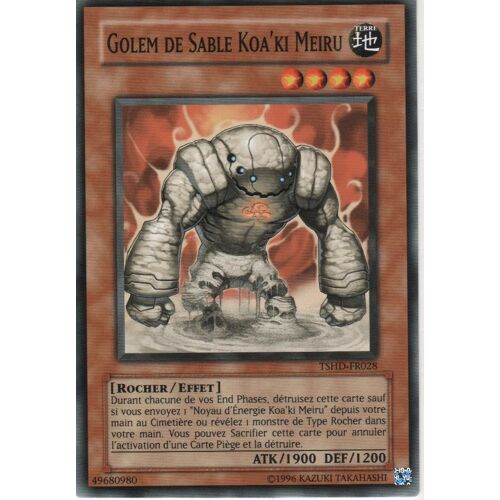 Tshd-Fr028-Golem De Sable Koa'ki Meru-Yu-Gi-Oh-Vf