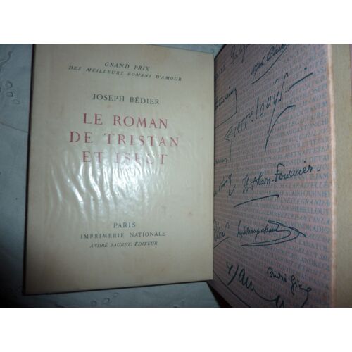 Le Roman De Tristan Et Iseut