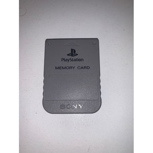 Carte Mémoire Grise -  Playstation 1 Ps1 - Memory Card