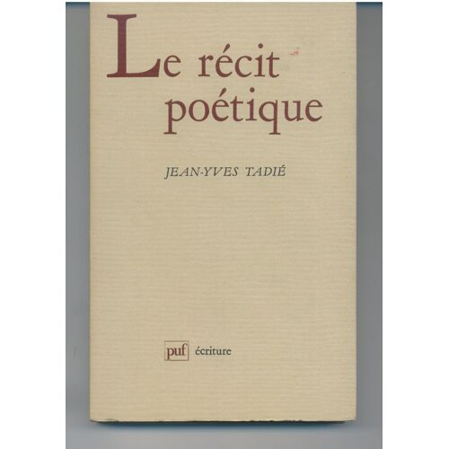 Le Récit Poétique