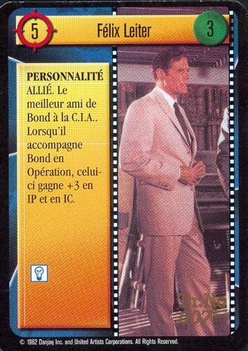 James Bond - Dr No - Felix Leiter