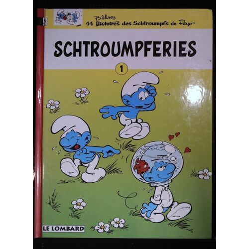 Les Schtroumpfs 44 Bêtises Des Schtroumpfs No 1 Schtroumpferies De Peyo 1994 Ed ! Le Lombard