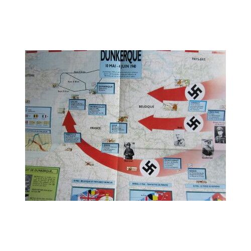 Carte Des Opérations : Dunkerque, Du 10 Mai Au 4 Juin 1940