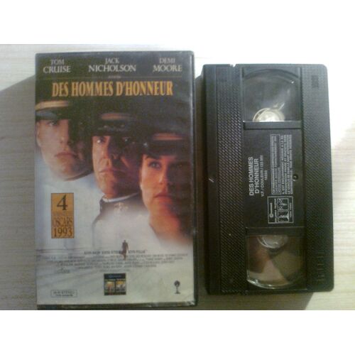 Cassette Vidéo Vhs - Des Hommes D'Honneur - Tom Cruise